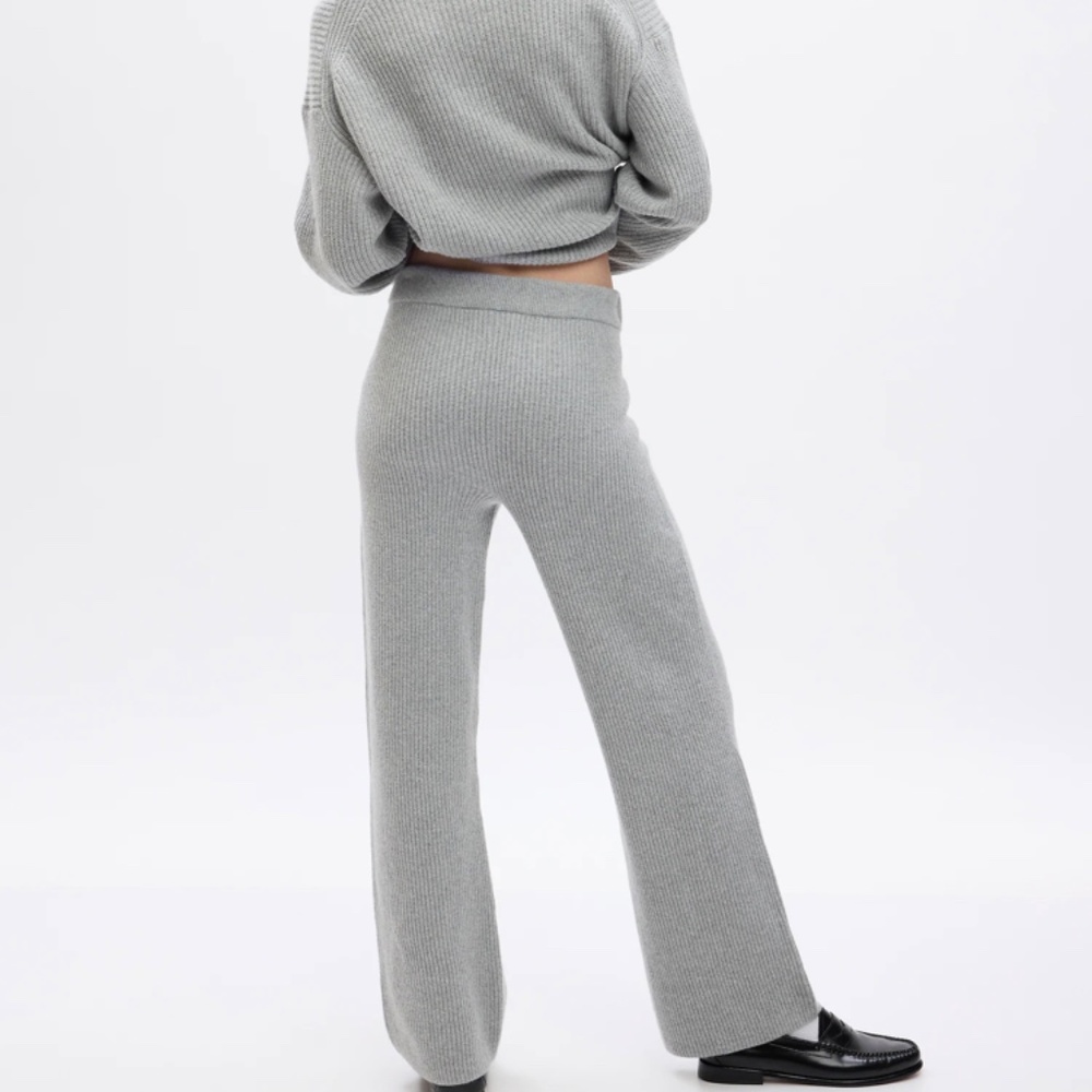 New Gap CashSoft Shaker-Stitch Sweater Cozy Soft Wide Leg Relaxed warm soft - Picture 3 of 6